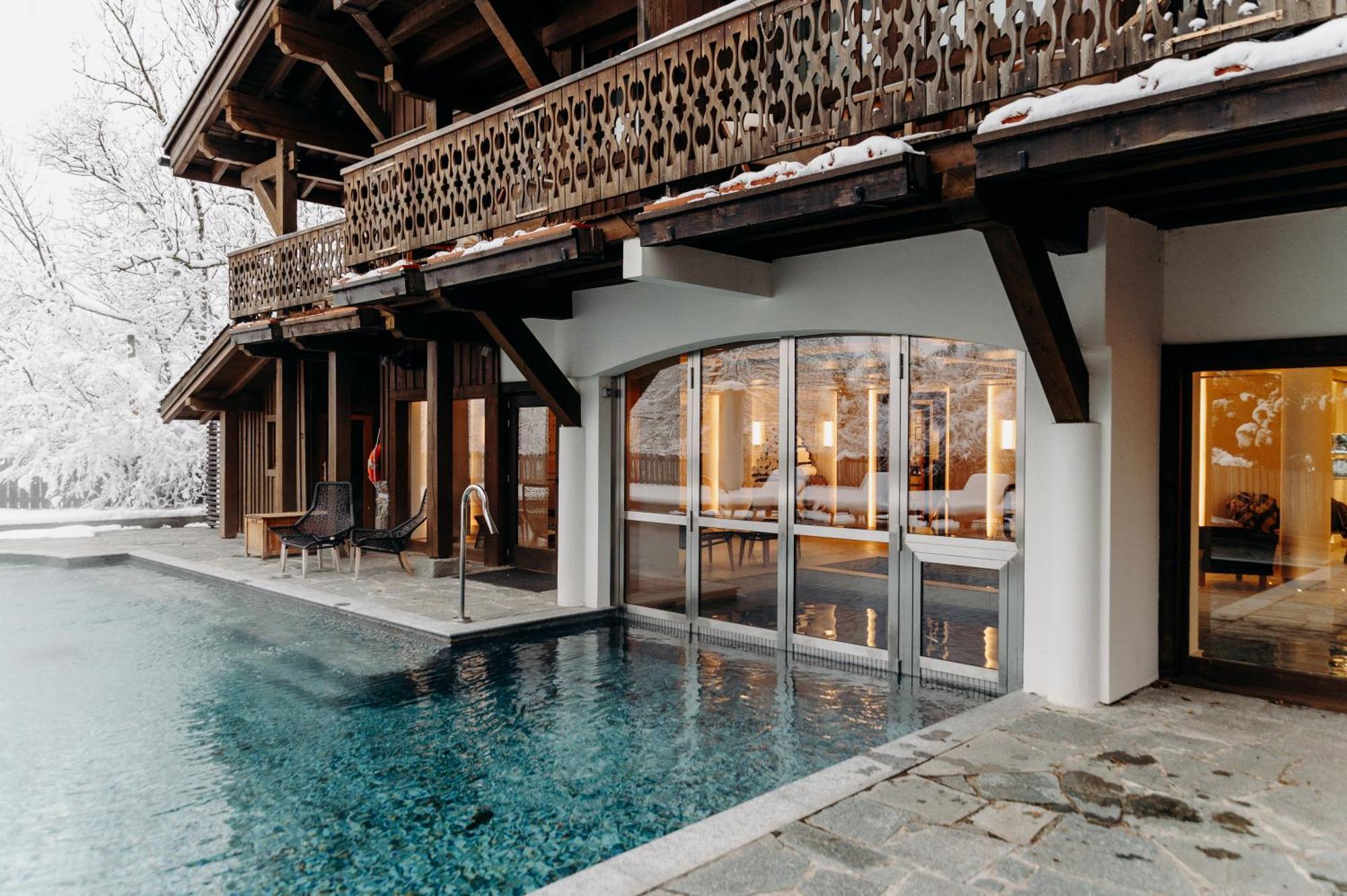 Les Chalets Du Mont D'Arbois & Spa, מגב מראה חיצוני תמונה